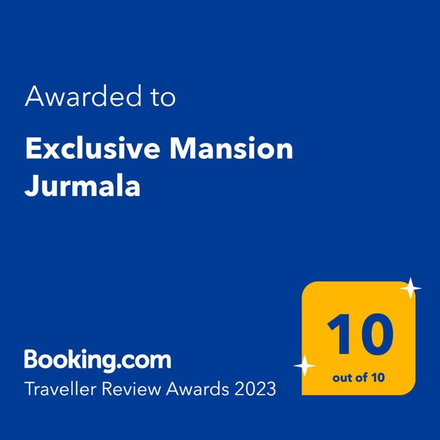 Exclusive Mansion Jurmala Villa Dış mekan fotoğraf